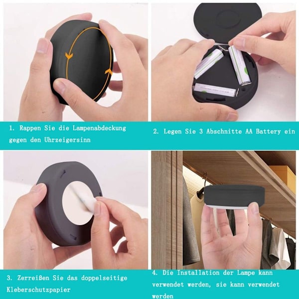Skåpsbelysning, LED-lampor, dimbara underenhetslampor, kök LED, KLB
