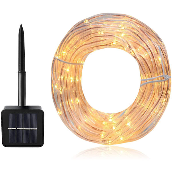 12M 100 LED Solcellslinga Vattentät IP68 Solcellslingor Utomhus Julbelysning Utomhus för Fest och Jul