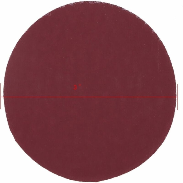 3\" Sanding Disc Sheets - Loop Hook and Loop Orbital Sander Pads, P2000 Grit KLB
