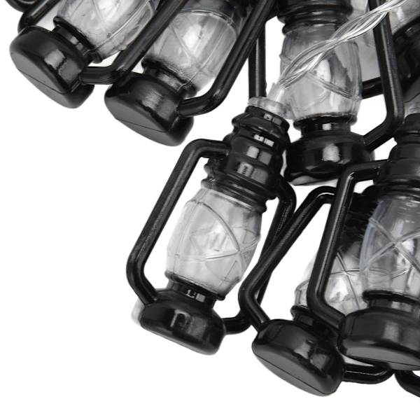 20LED ljusslinga, 9,8F, varm retro Halloween fotogenljusslinga KLB