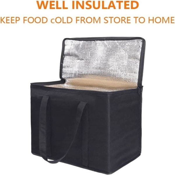 Kylväska, 30L kylbox, stor hopfällbar kylkorg, kylväska KLB