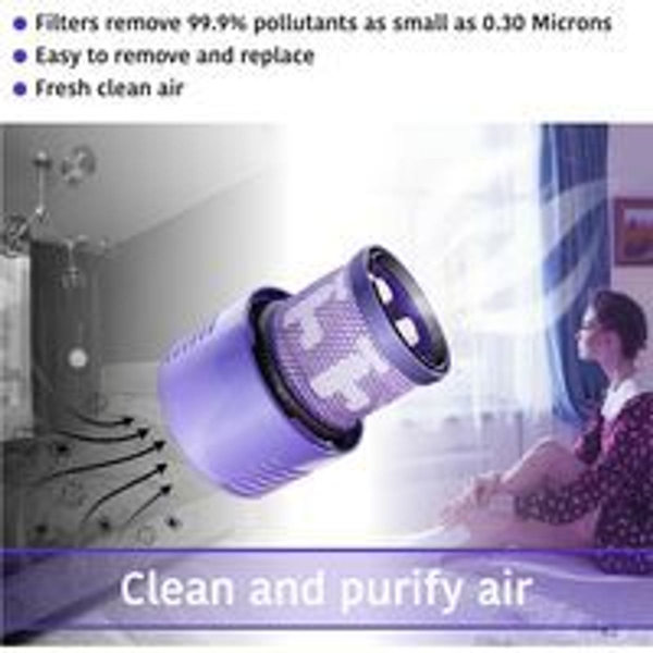 Vaihtosarja Dyson V10 SV12 Cyclone -sarjan pölynimureihin