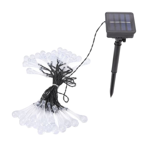 Solcellslampor med vattendroppar 21ft 30LED Vattentäta KLB