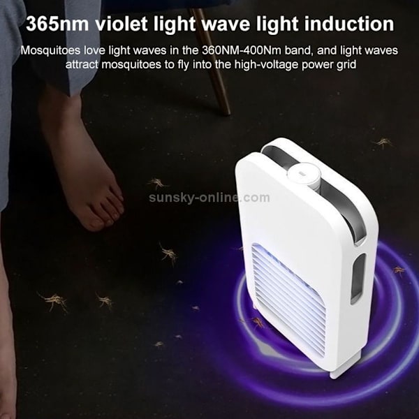 WP-11 Fly Killer Swatter LED Mosquito Killer Light (Vit)