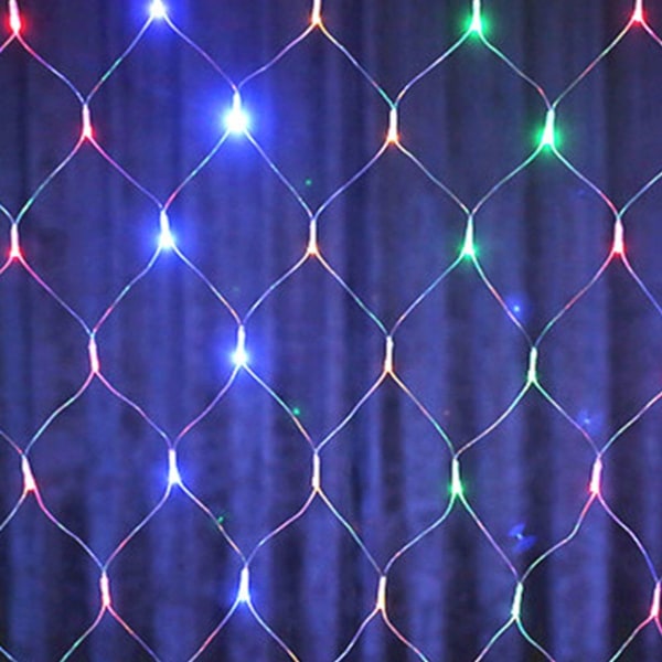 Utendørs LED Mesh Mesh String Lights Vanntett KLB