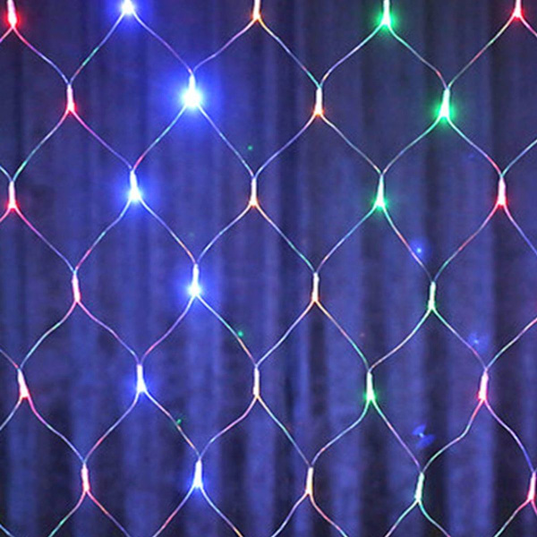 Utomhus LED Mesh Mesh String Lights Vattentät KLB