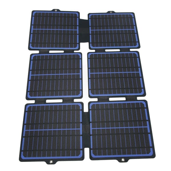 30W 5V 12V Solcellepanel Oplader ETFE Laminat Udendørs Sol KLB