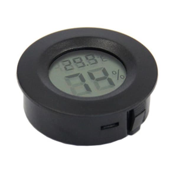 2-pack LCD digital hygrometer termometer inomhus utomhus fuktighetsmätare KLB