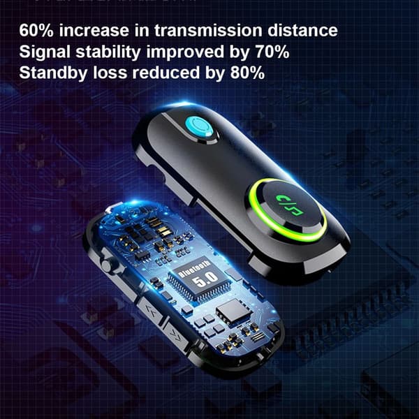 Konverter med volumkontroll Bluetooth DA-konverter digital til analog lyd KLB