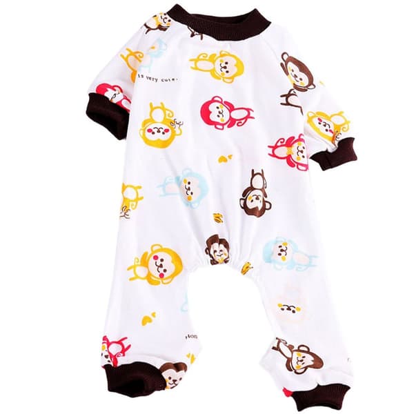 Hundepyjamas for små hunder Chihuahua Pyjamas Cute Warm Tiny S
