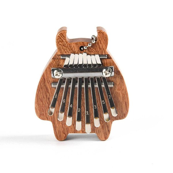 Kalimba 8 tangenter, tommelfingerklaver, mini tommelfingerklaver, fingerklaver, finger KLB