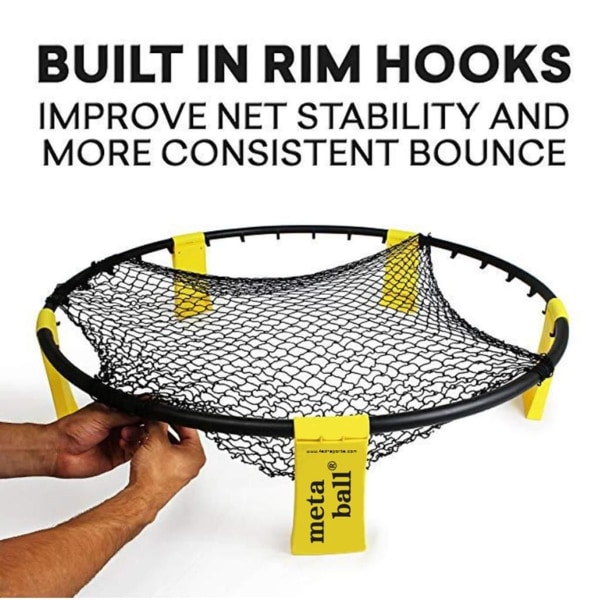 Mini Beachvolleyboll Spike Balls Playset Utomhus Lagsport Gräsmatta KLB