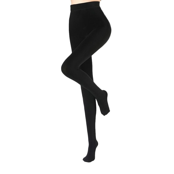 Termo-tights for kvinner med ugjennomsiktig fleecefôr Black-Foot KLB