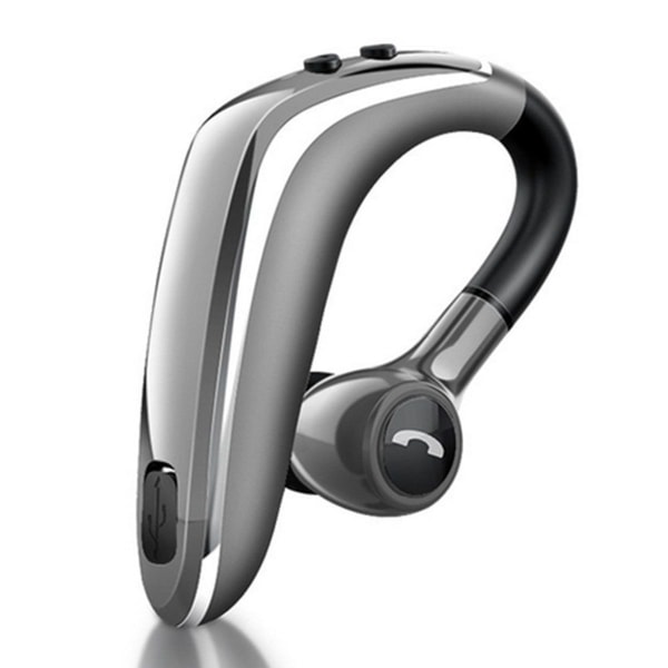 Trådløs V5.0 Business Bluetooth-øretelefoner i øret lysegrå