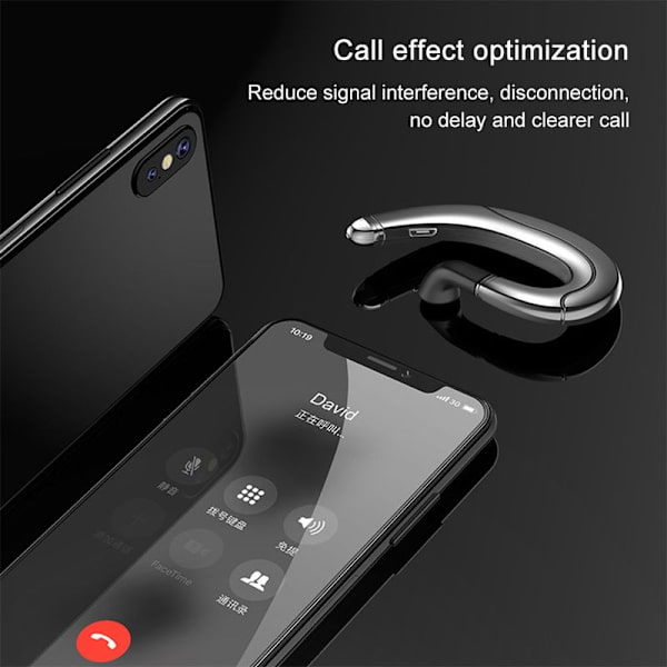 Business Bluetooth Handsfree Singel Svart