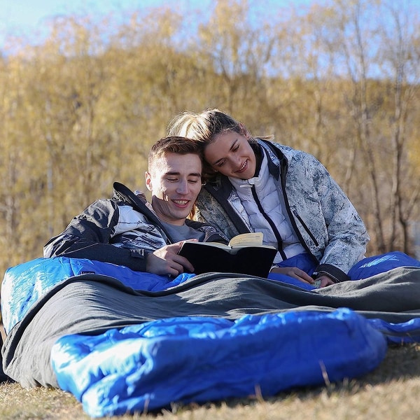 Soveposetæppe sovepose letvægts varm udendørs børn & voksne år KLB