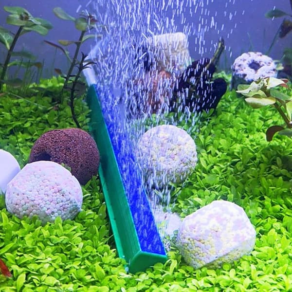 Pakke med 3 luftsten akvarium luftsten 20 cm KLB