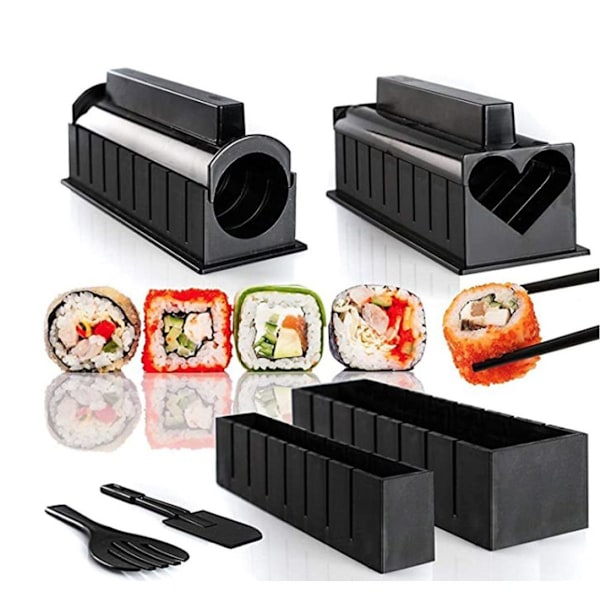 Sushi Maker Kit Sushi Maker 10 Piece Plastic Premium Set Sushi Tool Set
