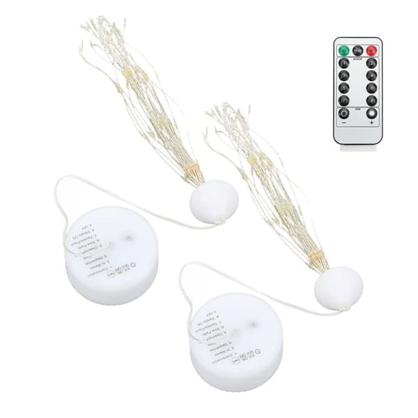 Pakke LED Dekorative Lys 8 Tilstande DIY Hængende Solcellelys KLB