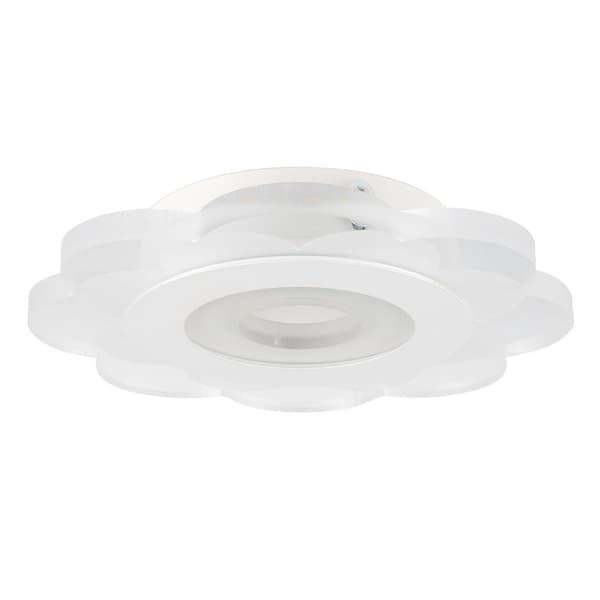 Blomformad LED-vägglampa sovrum korridorljus KLB