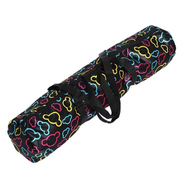 Yogamatta väska, multifunktionell dragkedja canvas yogamatta handväska, KLB
