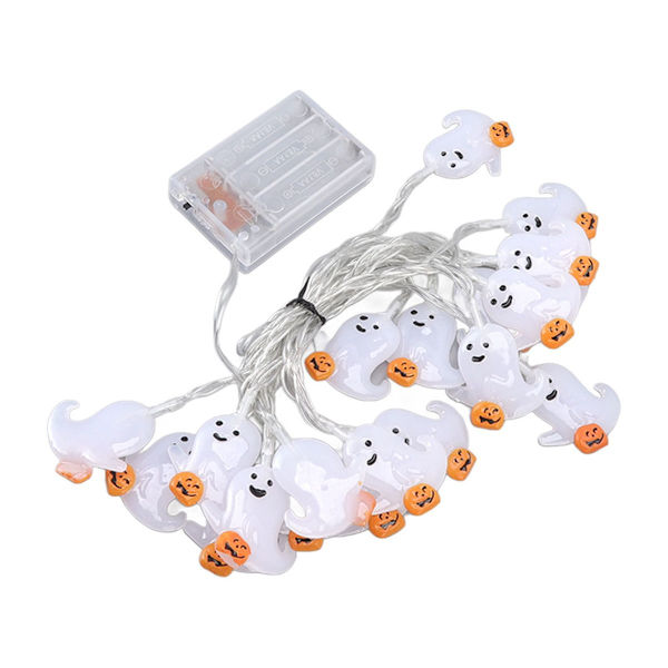 Ghost String Lights 3 Meter LED Konstant och Blinkande Läge Varm KLB
