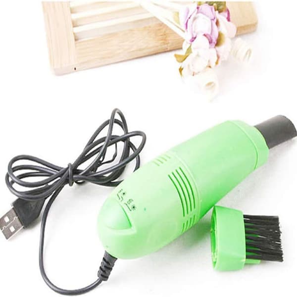 Mini USB støvsuger til tastatur og computer. Genopladelig KLB