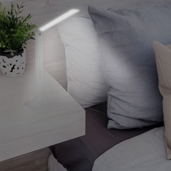 Fleksibel USB LED-bordlampe med touch-dæmpning KLB