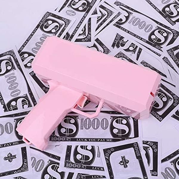 Rosa pengespill, Make it Rain pengespill, spray pengespill med 100 KLB