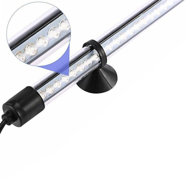 LED akvariebelysning, lyslampe, akvariebelysning IP68 vandtæt