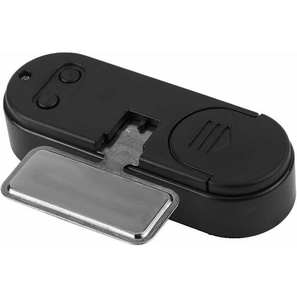 Biltermometer Voltmeter Ur, 2 i 1 Bil Indvendig Mini Elektronisk Ur LED Digital Ur Termometer Voltmeter KLB