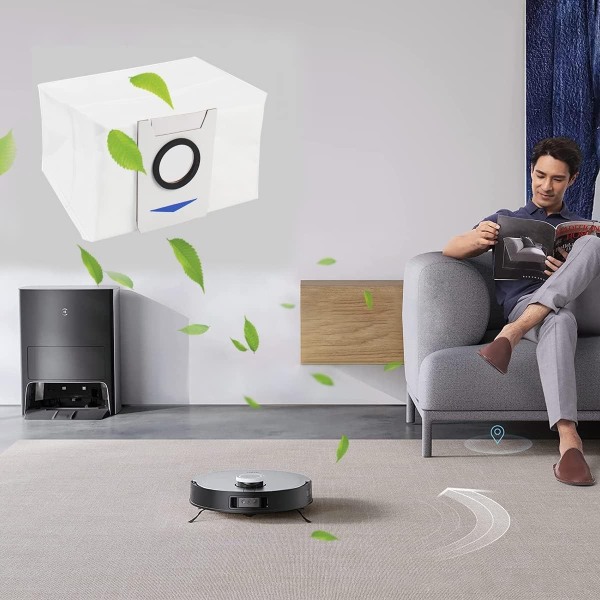 Dammsugarpås tillbehör för Ecovacs Deebot X1 Omni / X1 e Omni / T20 Omni