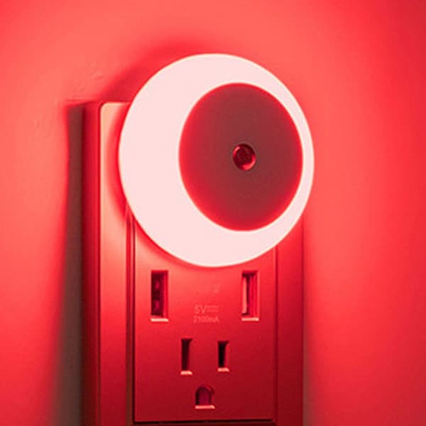 Plug-in nattlys med skumringssensor, energieffektiv, stil 5