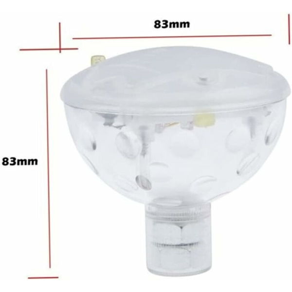 Flytande pool vattentät LED-lampor barn badkar lampa KLB