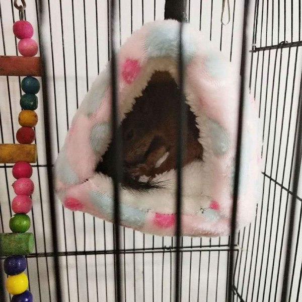 Varm hamster seng for vinter, myke hamstere, hengekøye for soving KLB