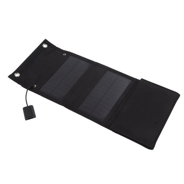 Solpanel, foldbart batterioplader, powerbank, vandtæt KLB