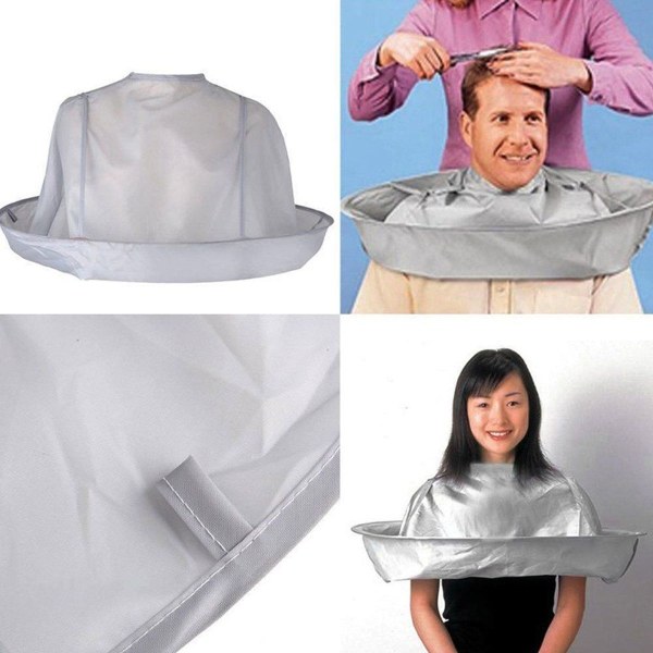 Foldbar kappe for frisørsalong Voksen frisørkappe KLB