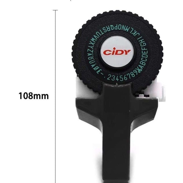3D Mini Etiketprinter AIU C-101 Embossing Mærkningsmaskine
