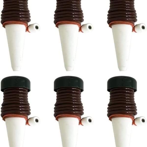 Irrigasjon balkong 6 stykker vanningsanlegg potteplanter vanndispenser