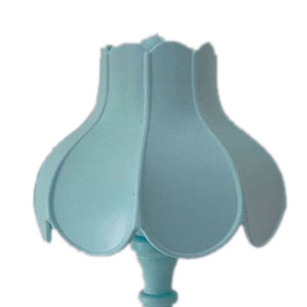 Retro bordlampe med lotusbladdesign, perfekt for jenters soverom KLB