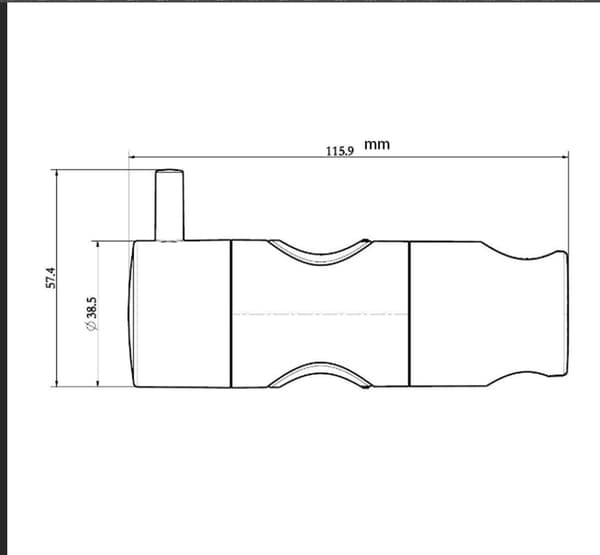 Dusjhodeholder, sugekopp hånddusjholder, veggdusjhodeholder, universal utskiftbar dusjglider (19mm-