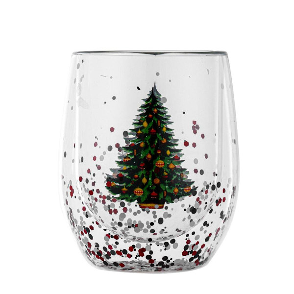 Søte krus - Dobbeltveggede glasskrus - Julegaver 301-400ml KLB