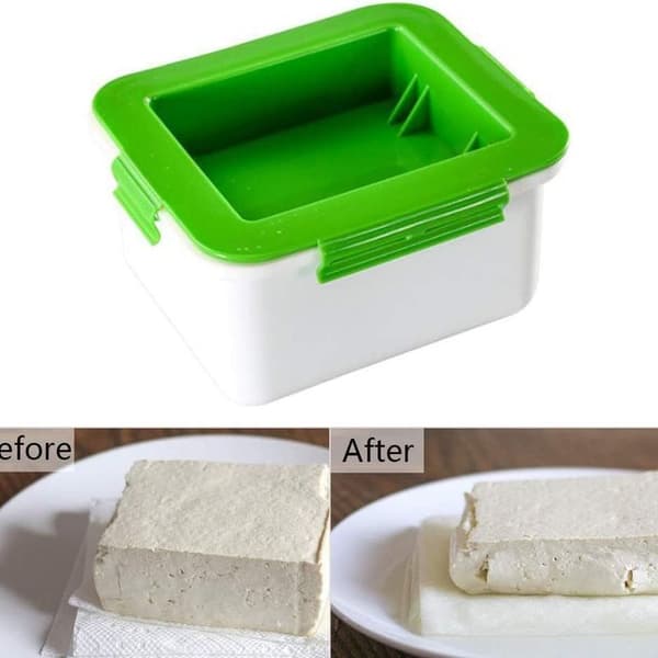 Tofu Press DIY Plastform Soy Transform Hjemmelaget Stilig Press Drain Box