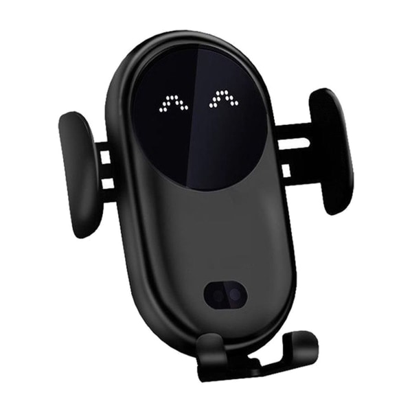 Smart biltelefonholder for trådløs lader Wireless Auto Sensing Black