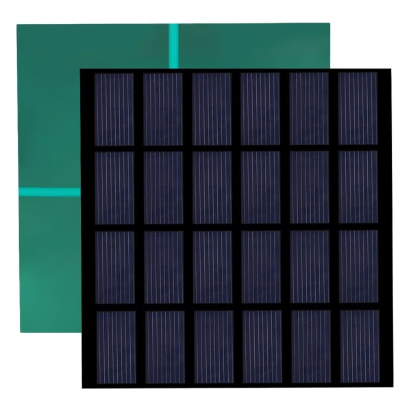 1,5W 6V Mini Polysilicon Solar Panel PET Laminert Board KLB