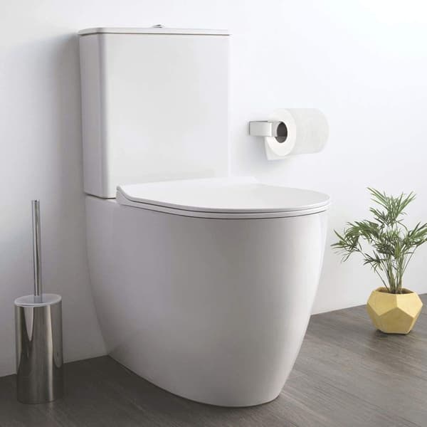 WC-paperiteline ilman porausta, kromattu 304 ruostumaton teräs