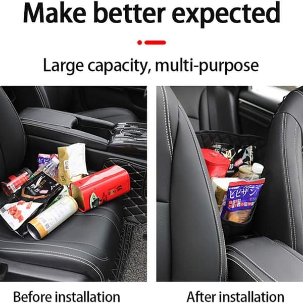 Bilnettveske Handlepose, Bilnettveske, Handleposeholder, KLB