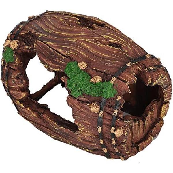 Reptilhabitat Dekoration Resin Firben Skorpion Schlange Simulation Versteck Höhle Reptil Box Landschaftsdekoration Höhle für Reptilien