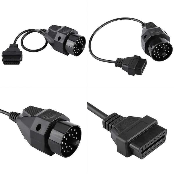 20-bens til 16-bens Obdii-adapterkabel til bil