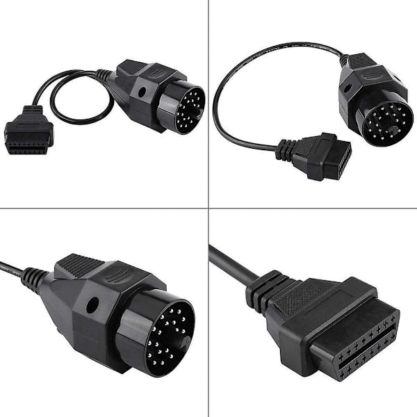 20-pin til 16-pin OBDII-adapterkabel for bil